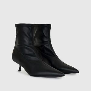 Anine Bing Hilda pointy kitten heel ankle boots